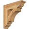 Ekena Millwork Westlake Traditional Rough Sawn Bracket, Western Red Cedar, 4"W x 16"D x 16"H BKT04X16X16WTL01RWR - alternate 1